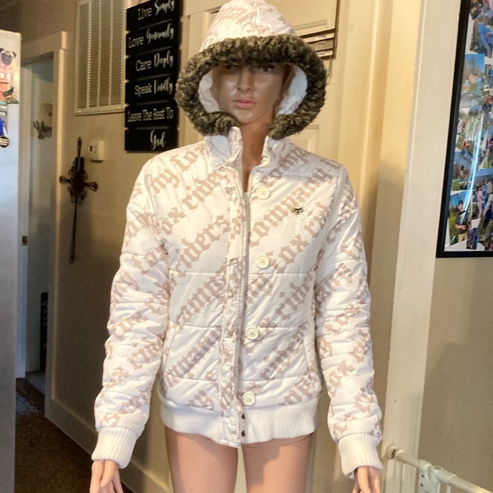 FOX girls puffer jacket size M